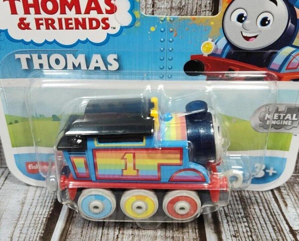 Thomas & Friends Rainbow THOMAS Metal Engine Fisher Price NIB